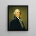 George Washington - Adolf Ulrik Wertmüller — ingelijst kunstwerk aan de muur