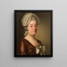 Maria Ravens - Adolf Ulrik Wertmüller — ingelijst kunstwerk aan de muur