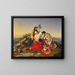 Aaron zegent Eleazar - Adolf Weidlich — ingelijst kunstwerk aan de muur