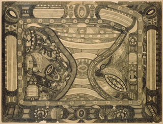 Rosalinda Lina Solo Sngara - Adolf Wölfli — weergave van het kunstwerk