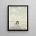 Landschap met winter, paard en koets - Adolf de Graaf — ingelijst kunstwerk aan de muur