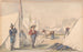 Kamp van generaal Alexander McDowell McCook bij Stevenson, Alabama, zomer 1862 - Adolph Metzner — weergave van het kunstwerk