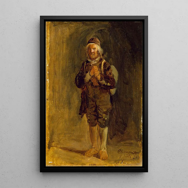 Reproduction of the painting Clement Ringnes de Sigdal - Adolph Tidemand