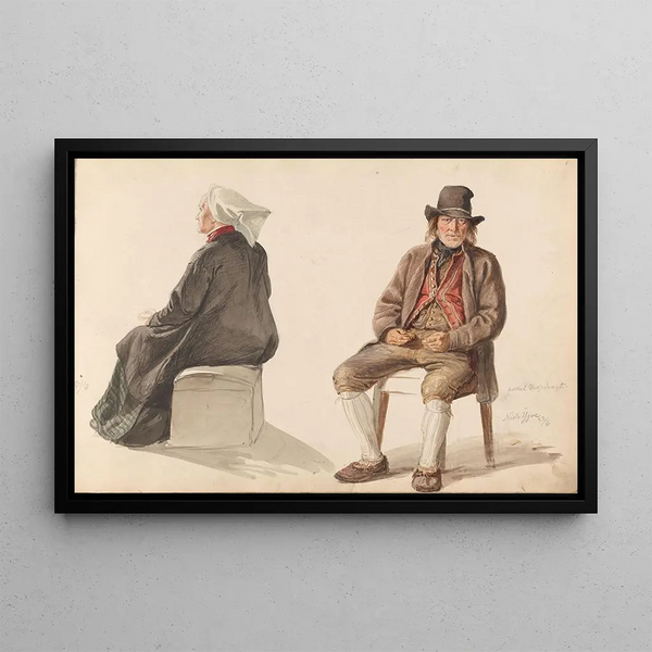 Adolph Tidemand - Guro Vossebakken Nils Ygre.webp