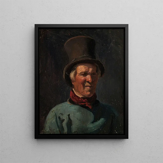Adolph Tidemand - Man with Hat.webp