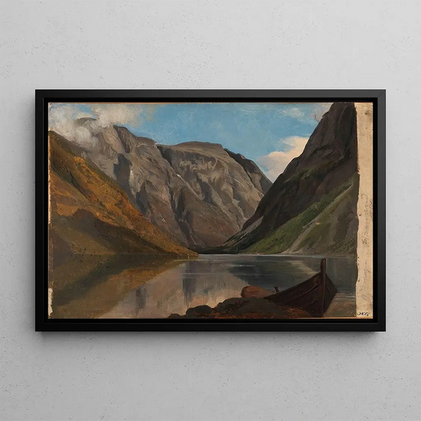 Adolph Tidemand - View of Gudvangen.webp