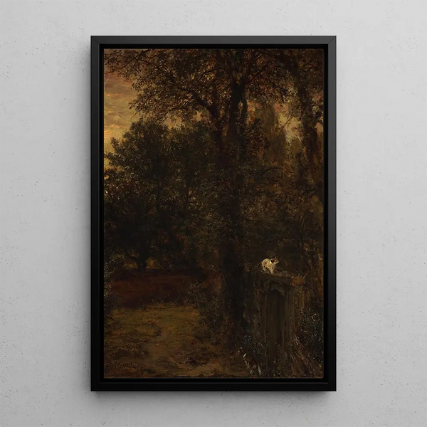 Reproduction of the painting Landscape Painting - Adolph von Menzel