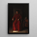 Reproduction of the painting Judge in a red robe - Adolphe Charles Edouard Steinheil