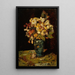 Reproduction of the painting Flowers in a blue vase - Adolphe Monticelli
