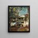 Landscape Painting - Adolphe Monticelli — framed artwork on a wall
