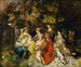 Le Décaméron - Adolphe Monticelli — weergave van het kunstwerk