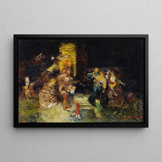 Adolphe Monticelli - The Meet.webp