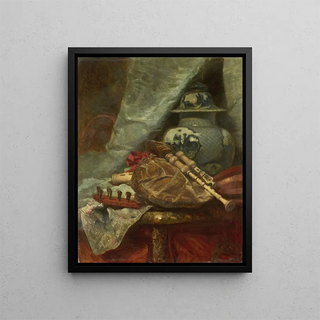 Adolphe Mouilleron - Still Life with Bagpipes.webp