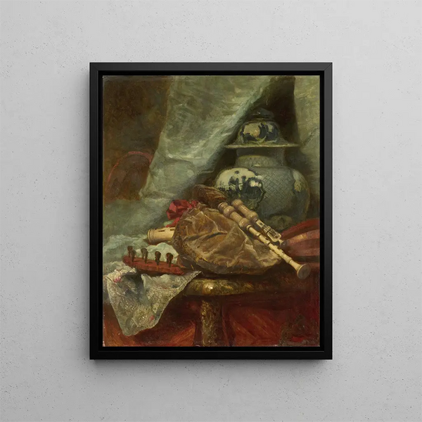 Adolphe Mouilleron - Still Life with Bagpipes.webp