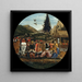 Drie Koningen - Domenico Veneziano — ingelijst kunstwerk aan de muur