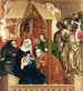 Aanbidding der Wijzen De vleugels van het altaar van Wurzach - Hans Multscher — weergave van het kunstwerk