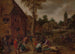 Village Festival Painting - Adriaen Brouwer — artwork view