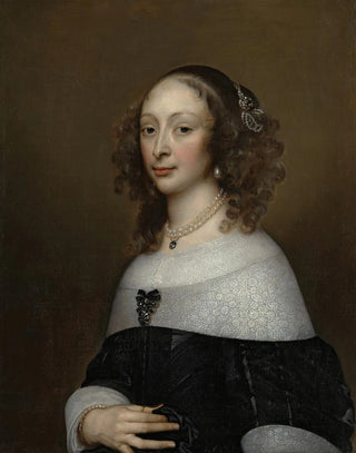 Adriaen Hanneman - Portrait of a Woman.webp