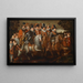 Cavalcade des princes de Nassau - Ecole de Adriaen Pietersz van de Venne — ingelijst kunstwerk aan de muur