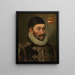 Guillaume d'Orange - Adriaen Thomasz Key — ingelijst kunstwerk aan de muur