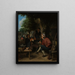 Reisigers rustend - Adriaen van Ostade — ingelijst kunstwerk aan de muur