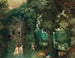 Nymphe se baignant dans une forêt - Adriaen van Stalbemt — weergave van het kunstwerk