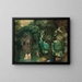 Nymphe se baignant dans une forêt - Adriaen van Stalbemt — ingelijst kunstwerk aan de muur
