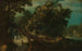 Tireurs dans une clairière forestière - Adriaen van Stalbemt — weergave van het kunstwerk