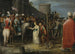 Tamar schilderij gebracht naar de brandstapel - Adriaen van Stalbemt — weergave van het kunstwerk