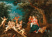 De Heilige Familie met engelen die spelen op het kruis - Adriaen van Stalbemt — weergave van het kunstwerk