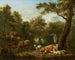 Boslandschap met vee - Adriaen van de Velde — weergave van het kunstwerk