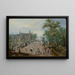 Een balspel voor een landelijk paleis - Adriaen van de Venne — ingelijst kunstwerk aan de muur
