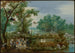 van een vrolijk gezelschap in een wieg - Adriaen van de Venne — weergave van het kunstwerk