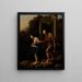 De vlucht naar Egypte - Adriaen van der Werff — ingelijst kunstwerk aan de muur