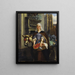 Naar de markt gaan - Adrien Joseph Verhoeven Ball — ingelijst kunstwerk aan de muur
