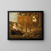 Een melkmeid met een koe - Aelbert Cuyp — ingelijst kunstwerk aan de muur