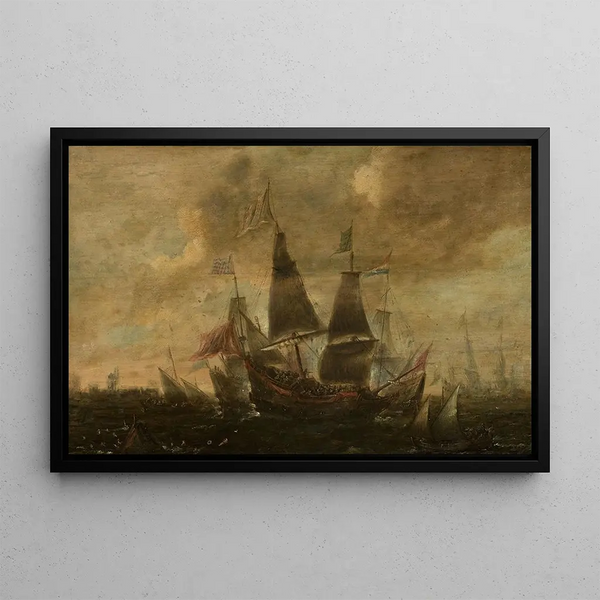 Aert Anthonisz - Sea battle.webp