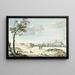 Het dorpje Terheijden - Aert Schouman — ingelijst kunstwerk aan de muur
