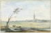 Het dorp 's-Gravezande - Aert Schouman — weergave van het kunstwerk