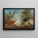 Fazanten - Aert Schouman — ingelijst kunstwerk aan de muur