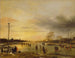 Een schaatscenes - Aert van der Neer — weergave van het kunstwerk