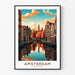 Autumn Amsterdam Poster