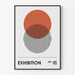 Poster Bauhaus - Geometrische Fusie