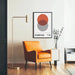 Poster Bauhaus - Geometrische Fusie