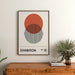 Poster Bauhaus - Geometrische Fusie