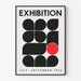 Poster Bauhaus Zwart en Rood - Ontwerp 1923