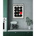 Poster Bauhaus Zwart en Rood - Ontwerp 1923