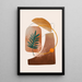 Reproductie van het schilderij Bohemisch Kunstdruk poster - Natuur in Harmonie