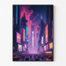 Poster Cyberpunk van New York City