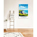 Poster Normandische Kliffen Vintage